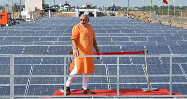 солнечные батареи в Индии