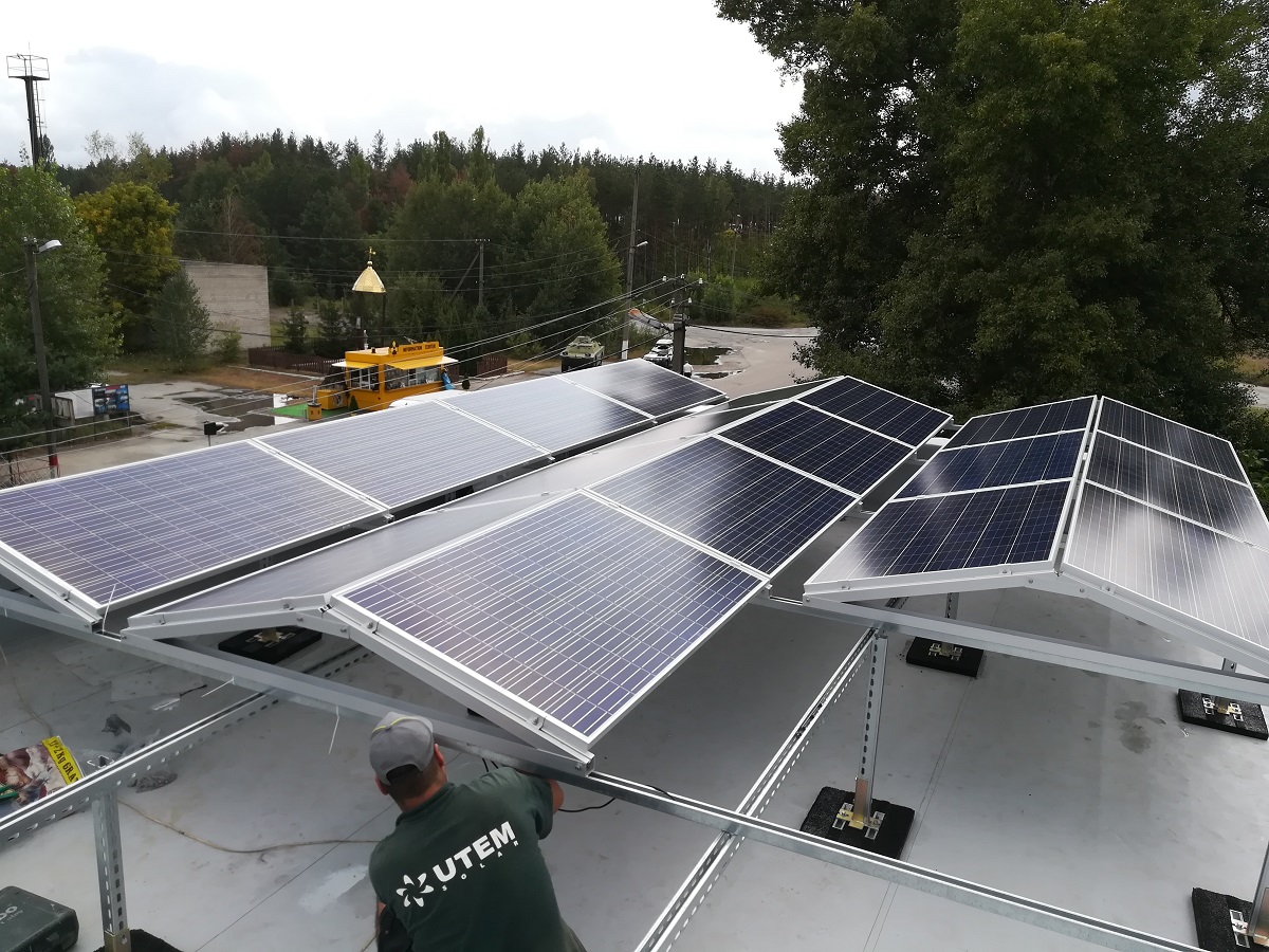 Компания UTEM SOLAR установила солнечную электростанцию в Чернобыльской зоне отчуждения