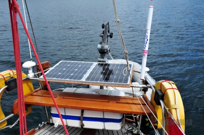 солнечные батареи на яхте
