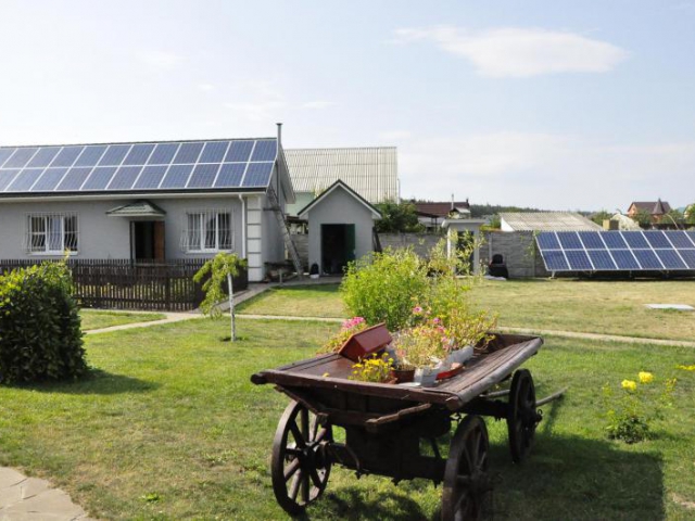 Фотоэлектрическая установка 10 кВт для Зеленого тарифа в Киевской области