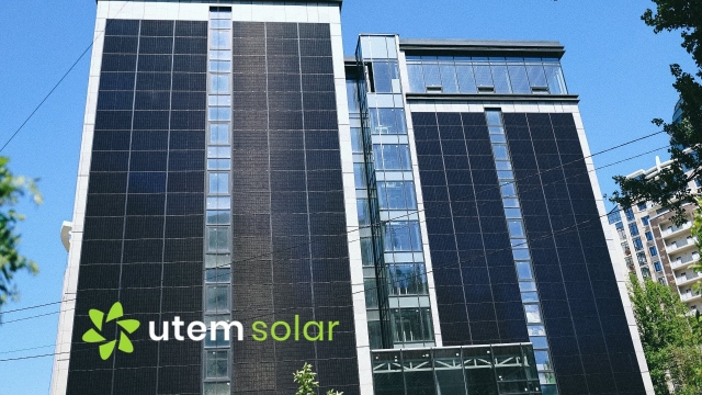 Фасад, який генерує енергію: новий кейс від компанії UTEM SOLAR 