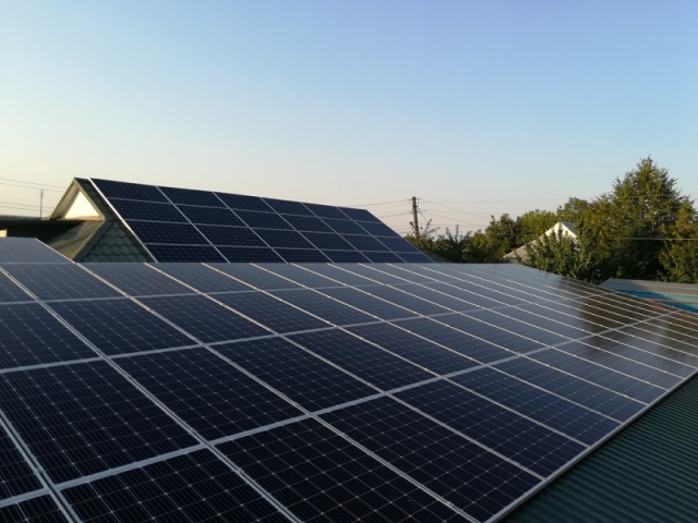 Солнечная электростанция 30 кВт в г. Бахмут, Донецкая область