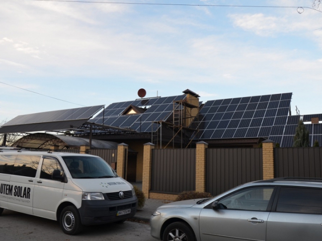 Солнечная электростанция с инвертором Fronius Eco 27 кВт (PV 34,1 кВт) в г. Сумы