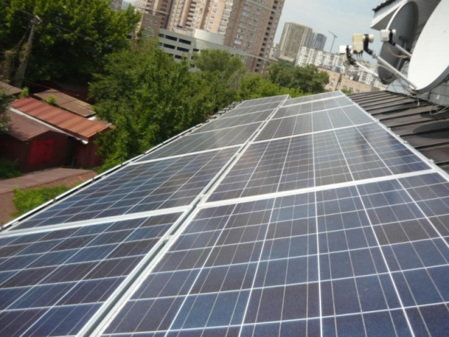 Фотоэлектрическая система 5 кВт для экономии электроэнергии на проспекте Науки