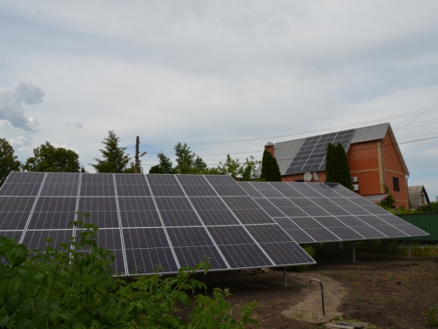 Солнечная электростанция мощностью 30 кВт c cолнечными панелями Canadian 400W под зеленый тариф в г. Славянск, Донецкая область