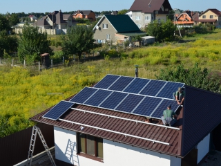 Солнечная электростанция для частного дома