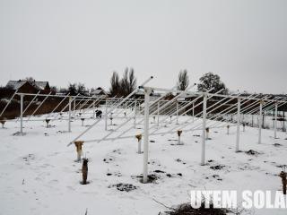 Наземная конструкция для солнечной электростанции - UTEM SOLAR