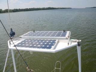 Солнечные батареи на яхту